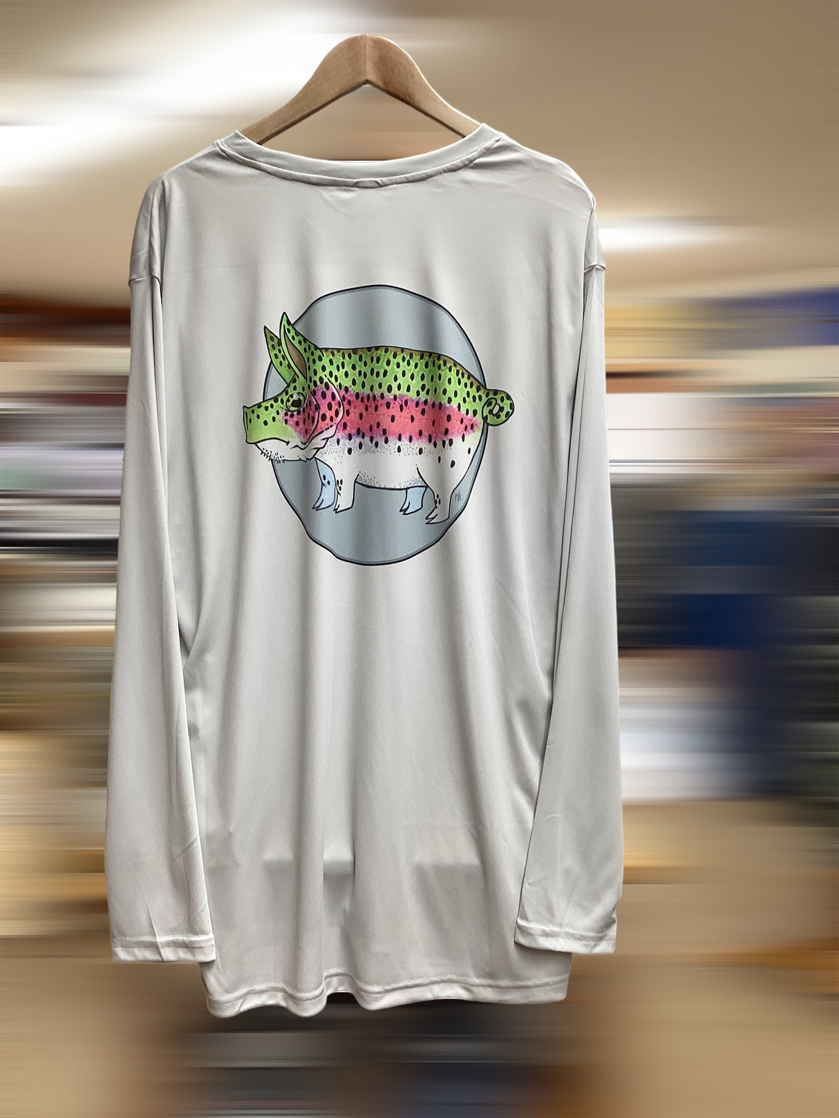 Yellowstone Angler + Remedy Nate Karnes Art "Pig" Sun Shirt image