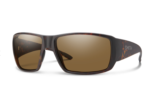 Smith Optics Guide's Choice Matte Tortoise/ChromaPop Glass Polarized Brown image 0