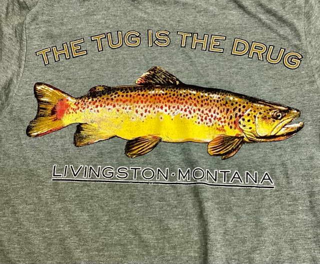 Yellowstone Angler The Tug is the Drug T-Shirt image 8
