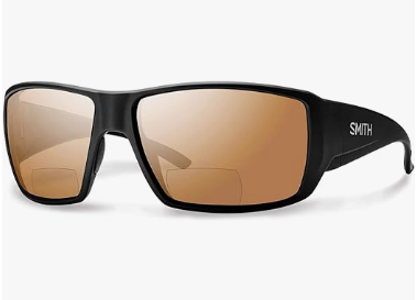 Smith Optics Guide's Choice Bifocal +2.0 Matte Black/Polarized Copper Mirror image 0
