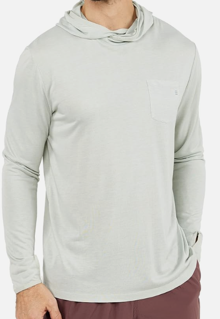 Free Fly Men's Bamboo Lightweight Hoody image