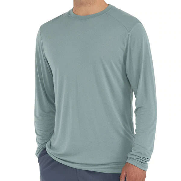 Free Fly Men's Lightweight Bamboo Long Sleeve Shirt image