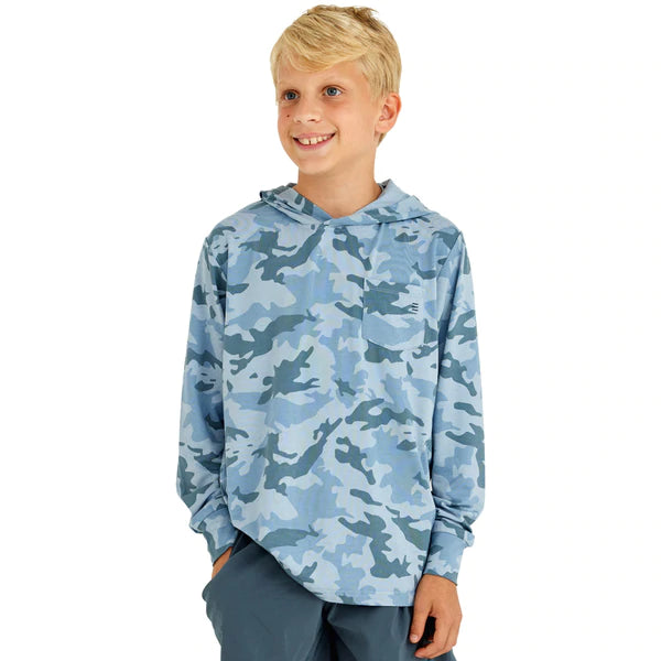 Free Fly Youth Bamboo Shade Hoody image 1