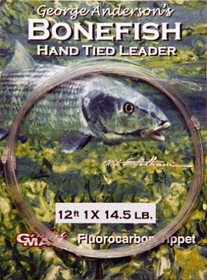 Hand Tied Bonefish Leaders designed by George Anderson image 0