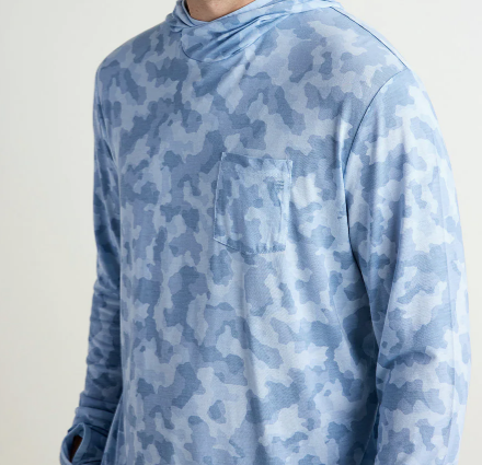 Free Fly Men's Bamboo Lightweight Hoody image 3