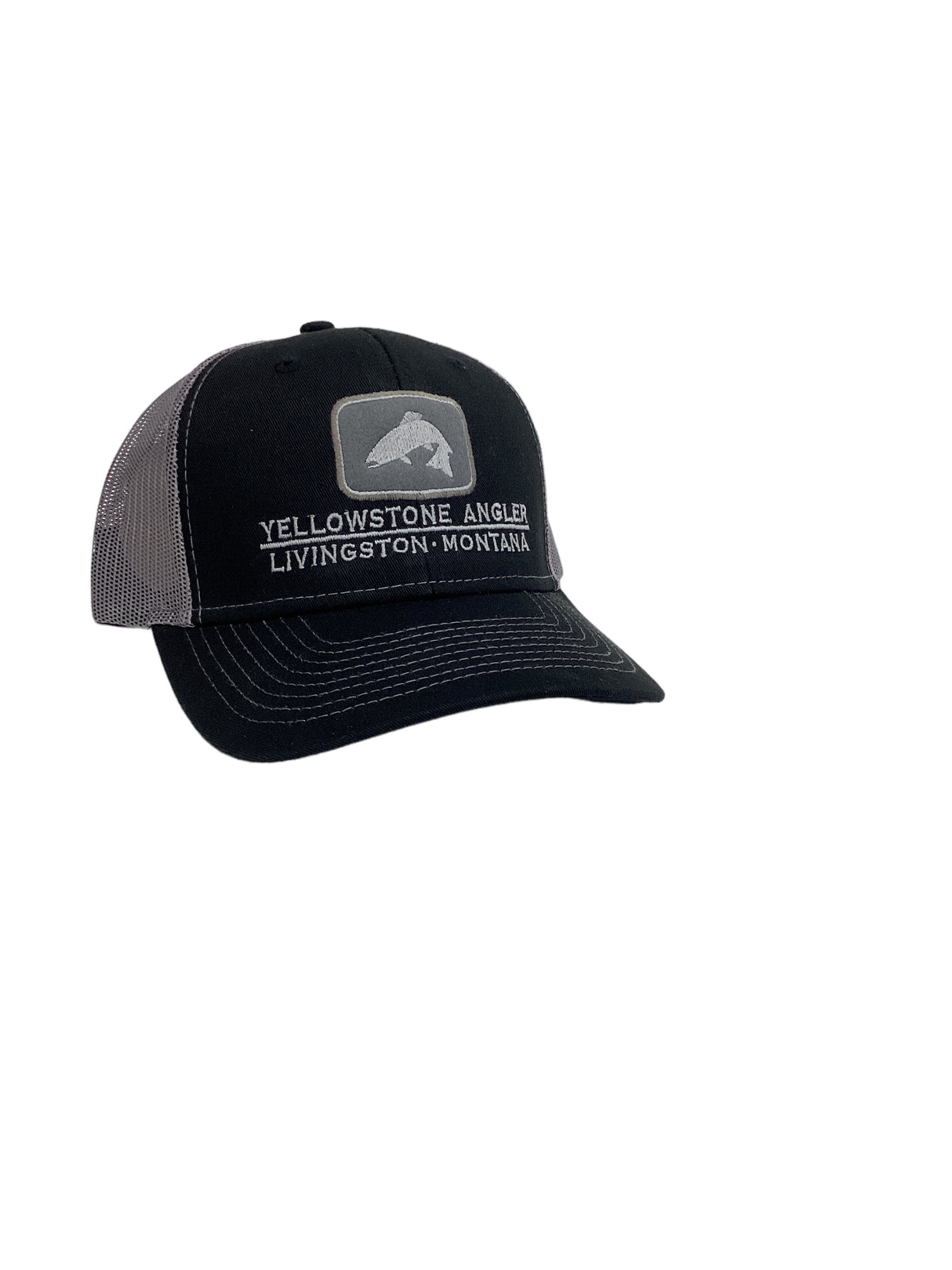 Yellowstone Angler Trout Icon Trucker Hat image
