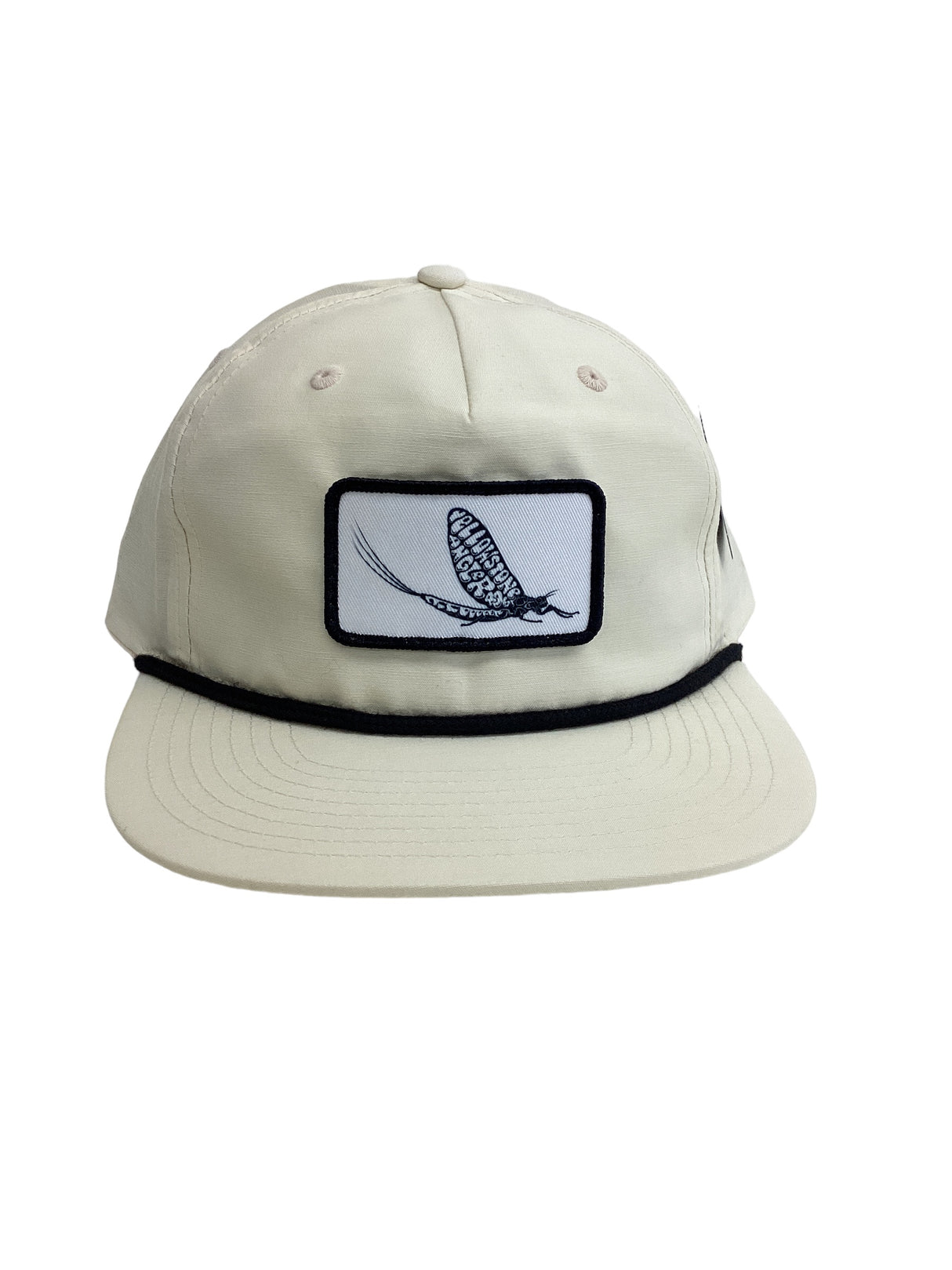 Richardson Yellowstone Angler Mayfly Logo Hat Warm White image 0