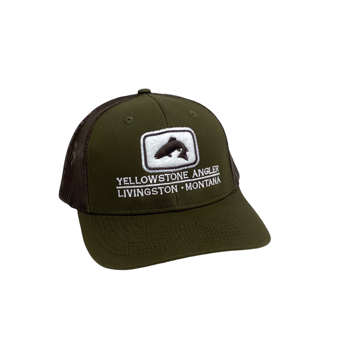Yellowstone Angler Trout Icon Trucker Hat image