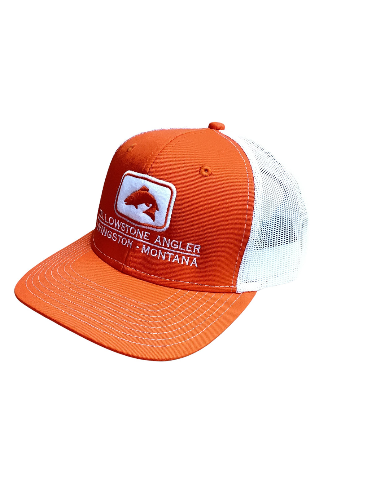 Yellowstone Angler Trout Icon Trucker Hat image 11