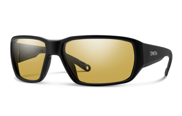 Smith Optics Hookset Matte Black/ChromaPop Glass Polarized Low Light Yellow image 0