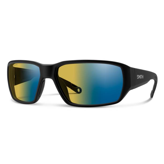 Smith Optics Hookset Polarchromic Glass/Matte Black/ ChromaPop Glass Yellow Blue Mirror image 0