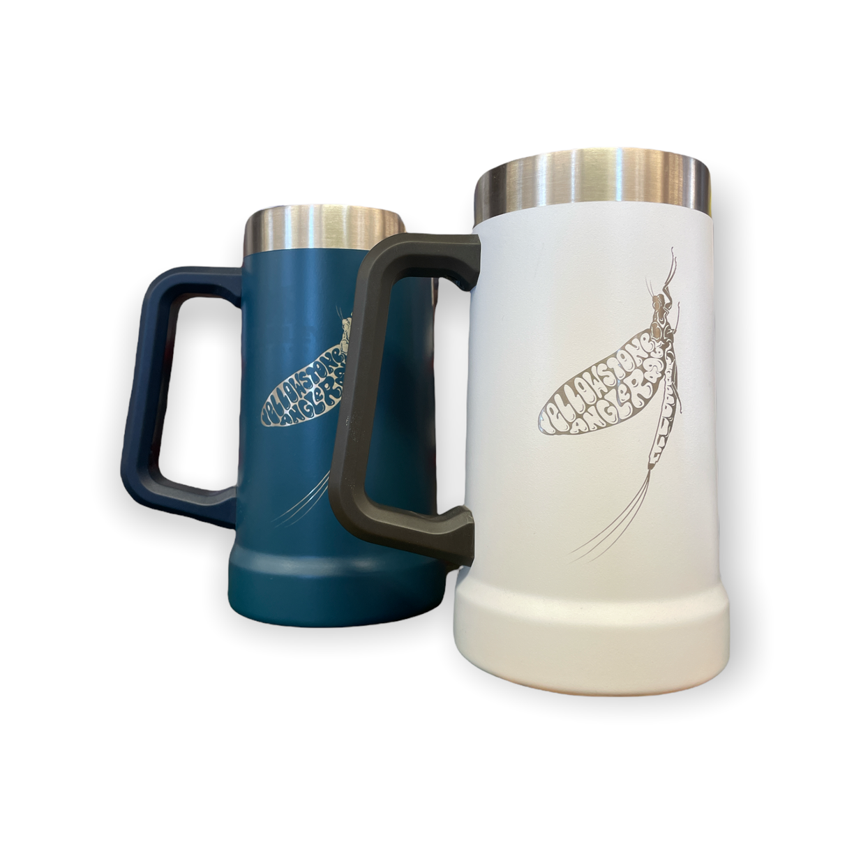 Yellowstone Angler Stanley Big Grip Beer Stein 24 oz image 0