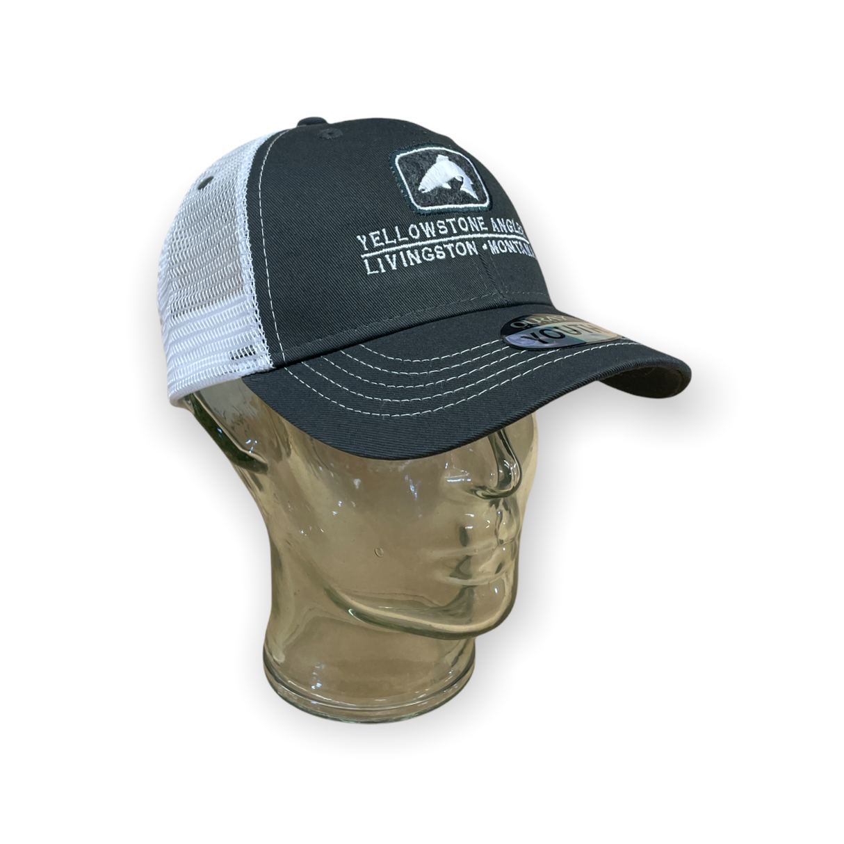 Yellowstone Angler Youth Trucker Hat image 1