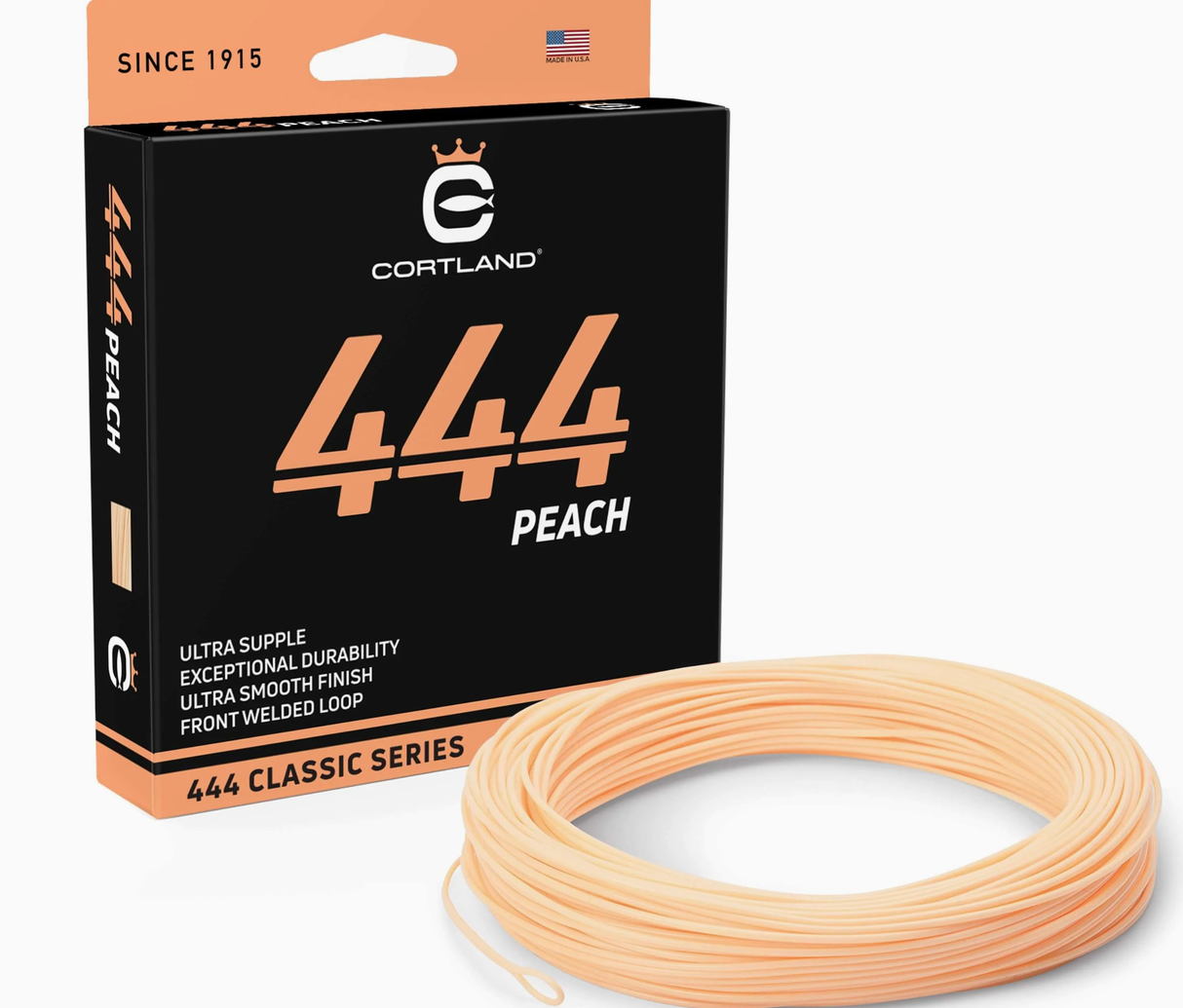 Cortland 444 Peach Fly Line image 0