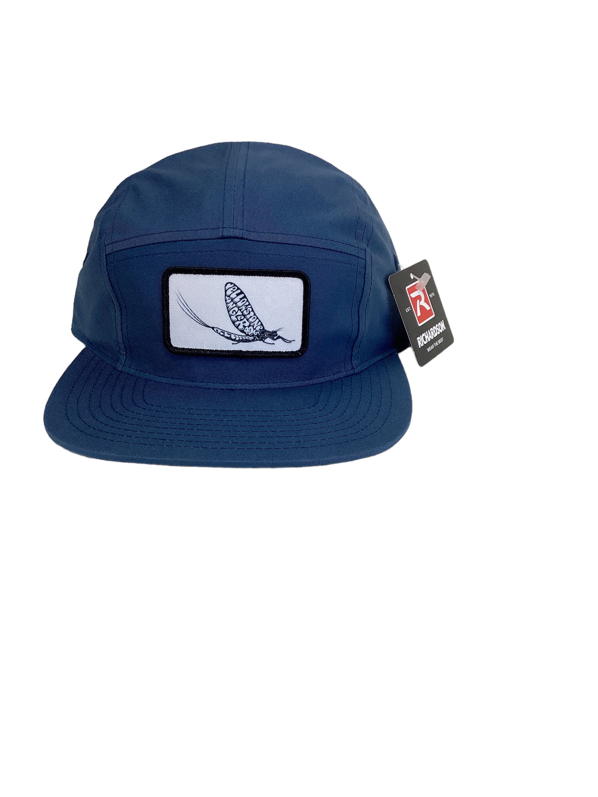 Richardson Yellowstone Angler Mayfly Logo Hat Olive And Beige MACLEAY image 0