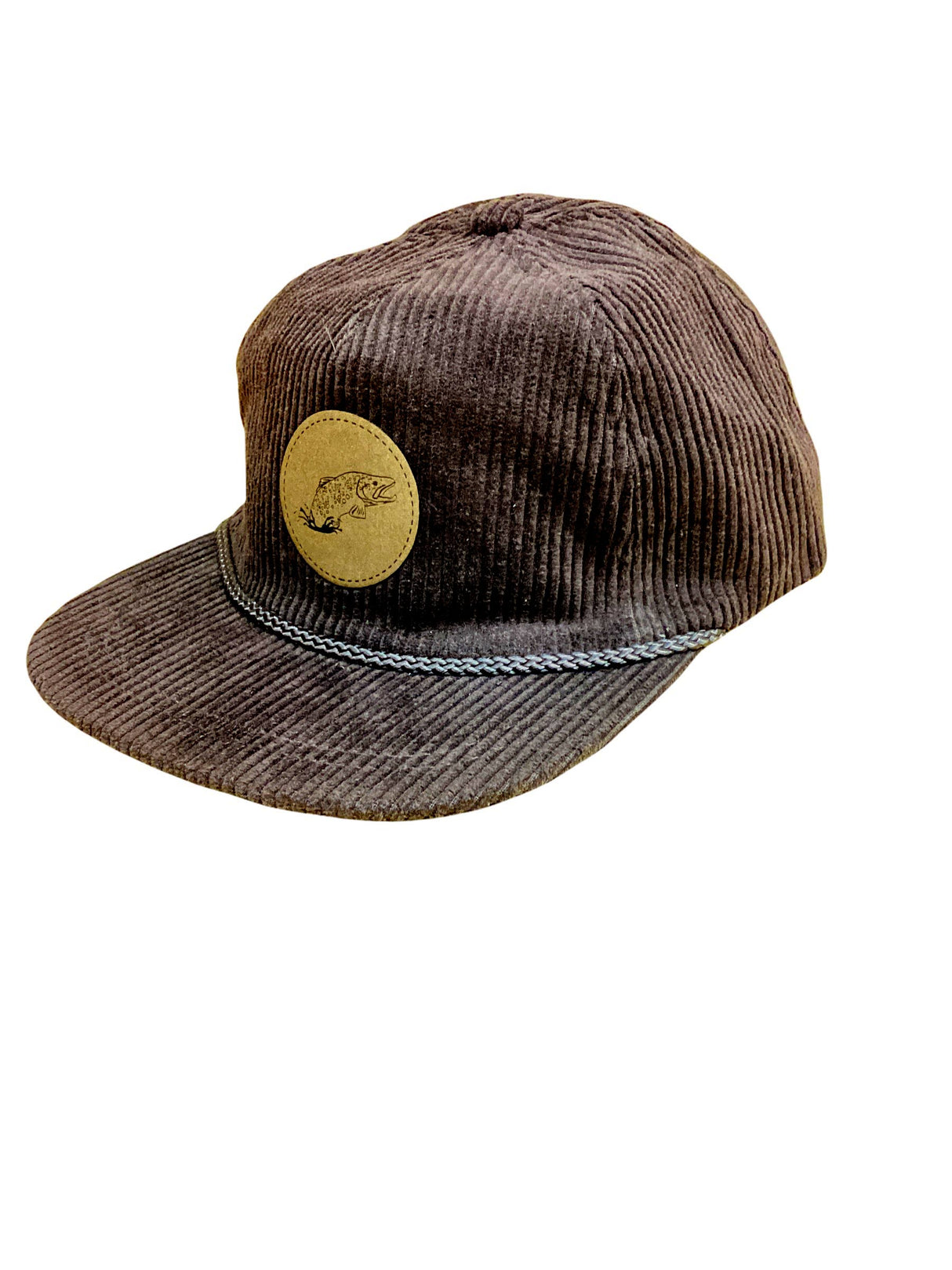 Yellowstone Angler Brown Trout Leather Patch Hat image 13
