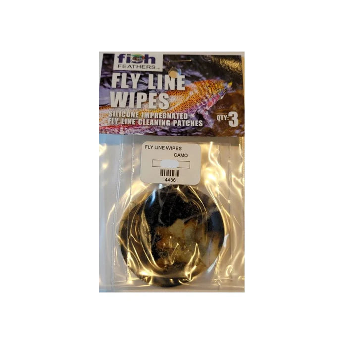 Fish Feathers Fly Line Wipes - 3 Pack image 0