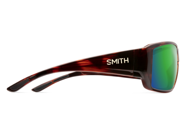 Smith Optics Guide's Choice Tortoise/ChromaPop Glass Polarized Green Mirror image 1