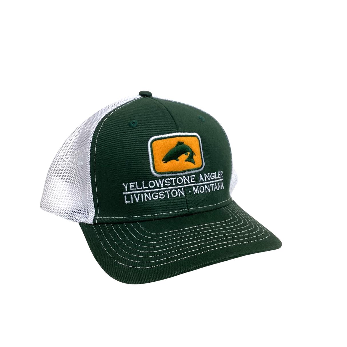 Yellowstone Angler Trout Icon Trucker Hat image