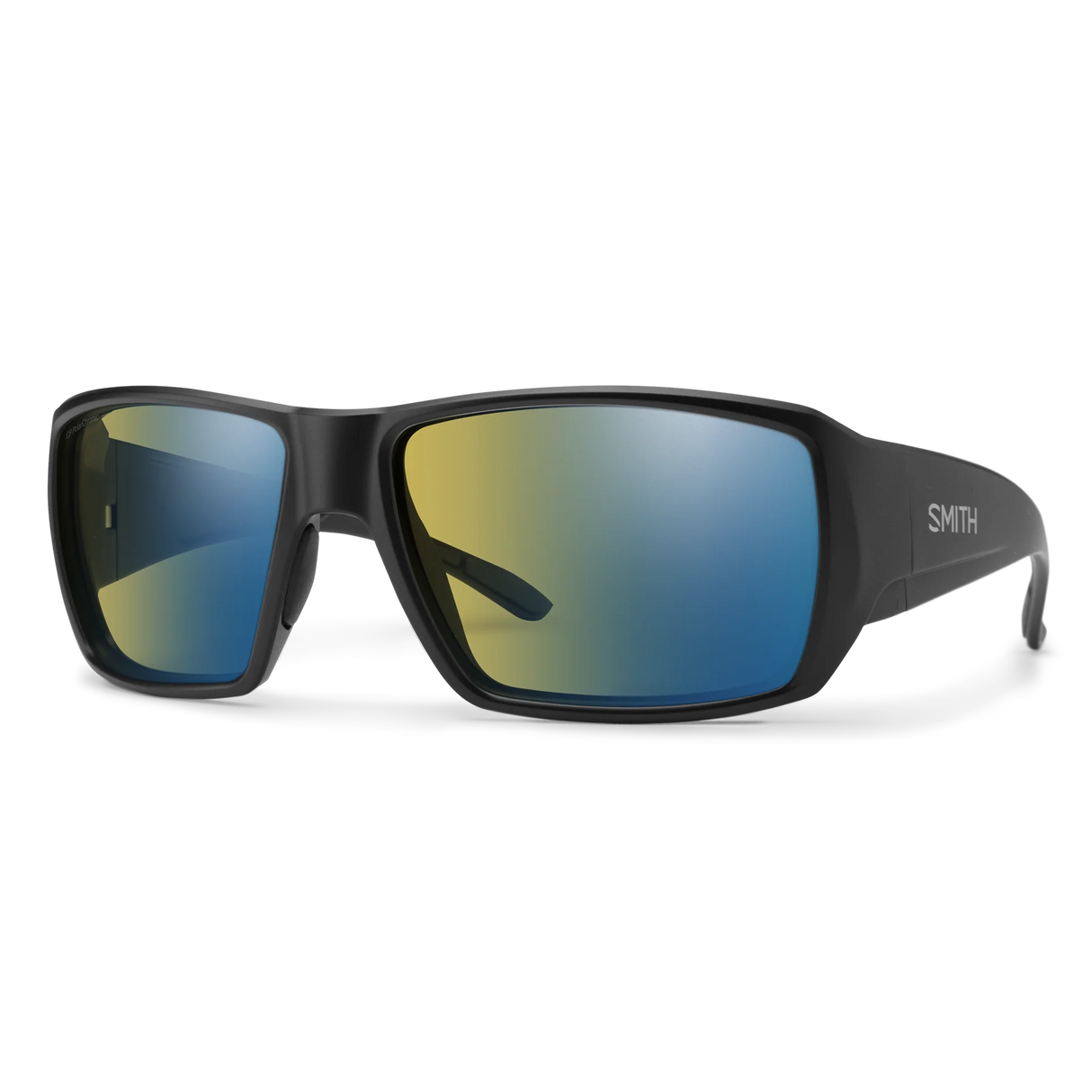 Smith Optics Guide's Choice S Matte Black/ChromaPop Glass Polarchromic Yellow Blue Mirror