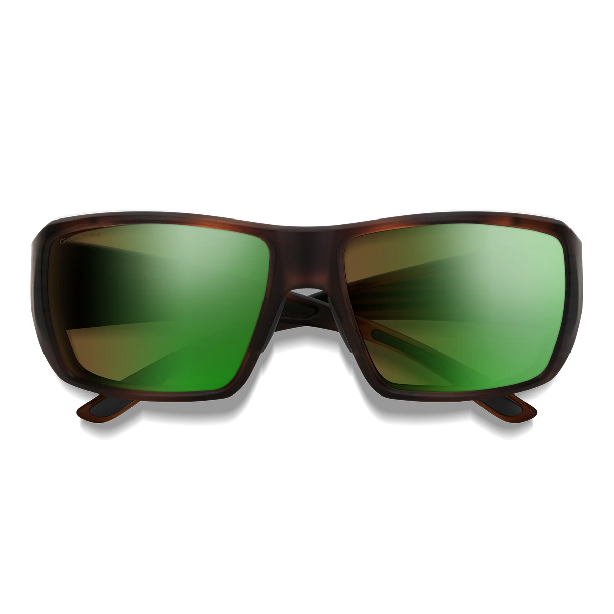 Smith Optics Guide's Choice S Matte Tortoise/ChromaPop Glass Polarchromic Brown Green Mirror