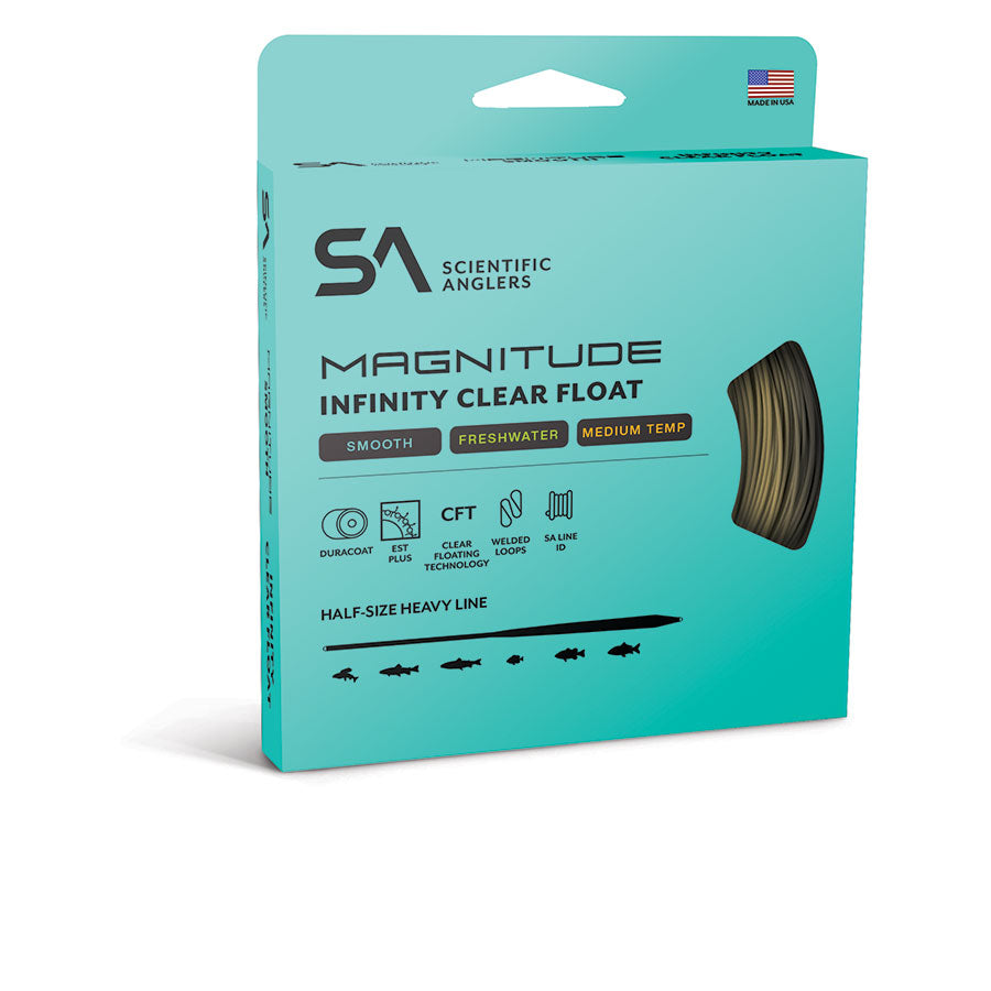 Scientific Anglers Magnitude Smooth Infinity Clear Tip Fly Line