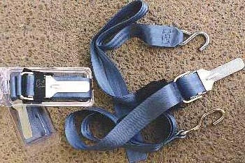 ClackaCraft drift boat boat tie down strap