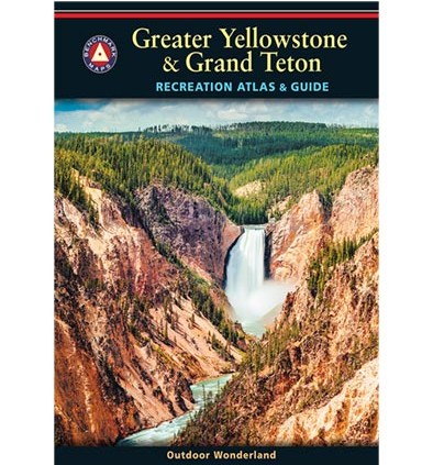 Benchmark Maps Greater Yellowstone &amp; Grand Teton Recreational Map &amp; Guide image 0