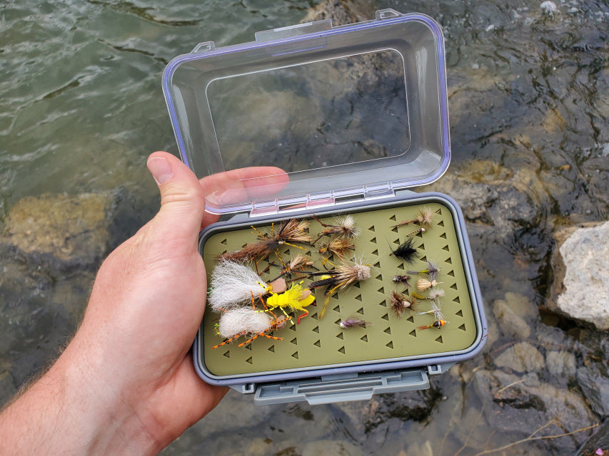 Silicon double sided fly boxes with Yellowstone Angler Logo image 0