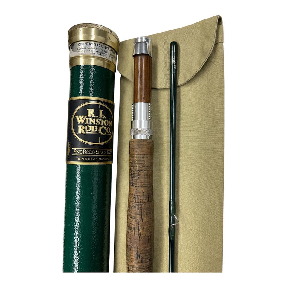 Winston Pre IM6 8 1/2' #6 (2) pc Fly Rod . Serial # 12230 Silver Trophy Cup Logo