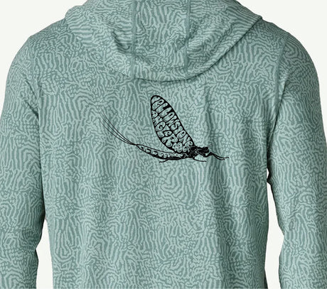 Patagonia Tropic Comfort Natural Cool Sun Hoody M's - YA Logo