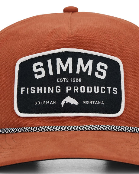 Simms Double Haul Rope Cap - Mid Crown