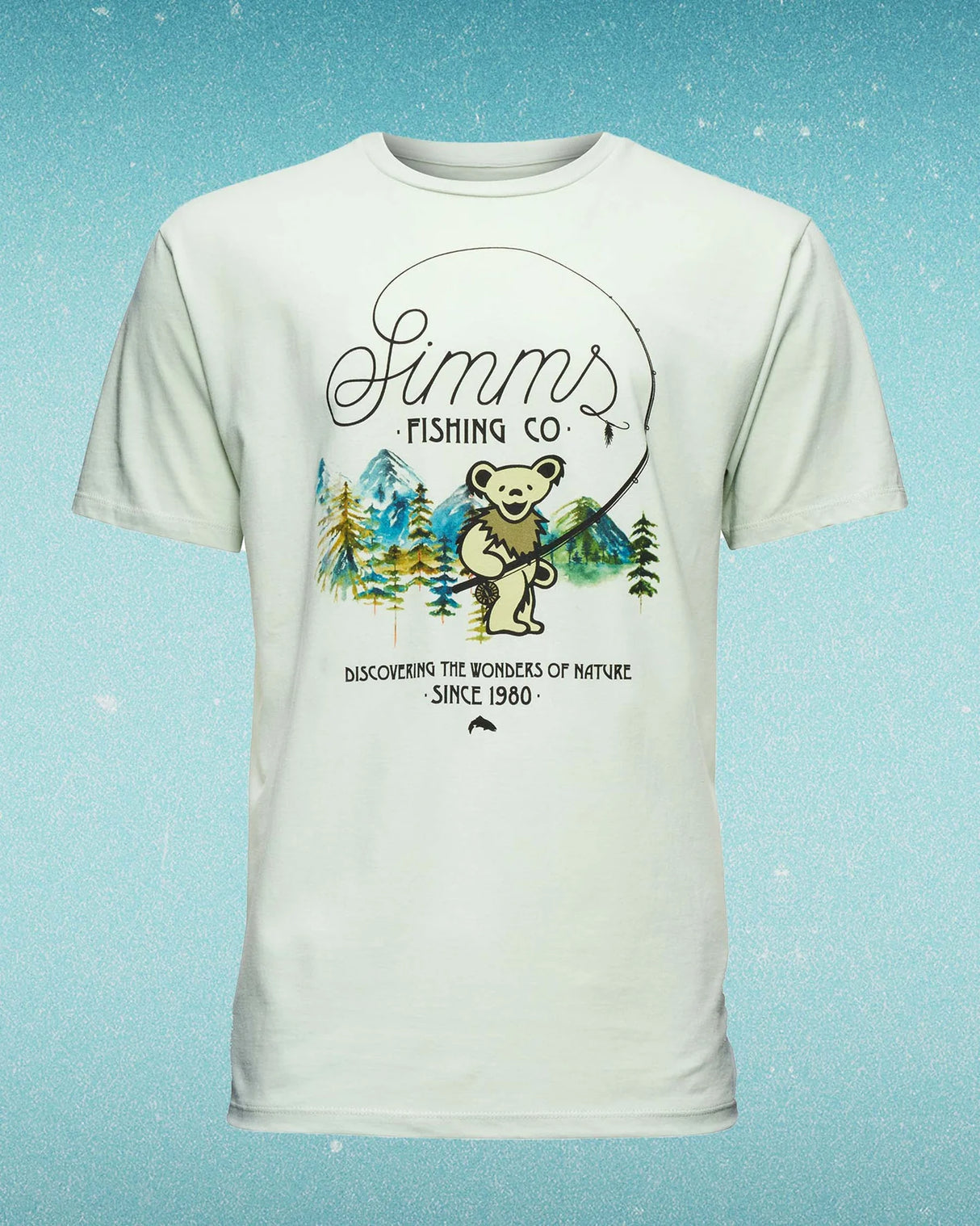 Simms Men's Grateful Dead T-Shirt Wonders Print