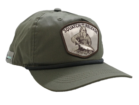 Rep Your Water Squatch and Release Badge Unstructured Hat image 0