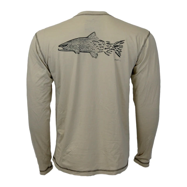 Rep Your Water Brown Snacks Merino Blend Sunshirt image 0