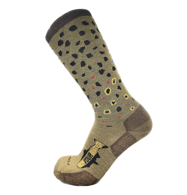 Rep Your Water Trout Socks image 0