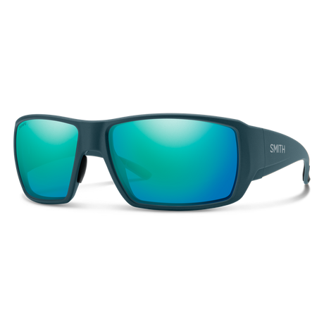 Smith Optics Guide's Choice XL Matte Pacific/ChromaPop Glass Polarized Opal Mirror image 0