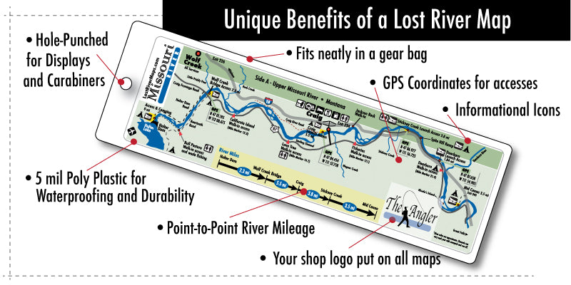 Lost Rivers Map Toronto Lost River Maps – Yellowstone Angler