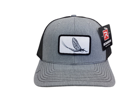 Richardson 112 Yellowstone Angler Mayfly Logo Grey image 0