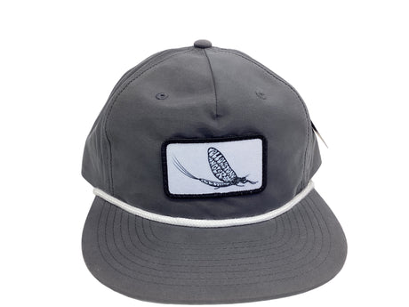 Richardson Yellowstone Angler Mayfly Logo Hat Dark Grey image 0