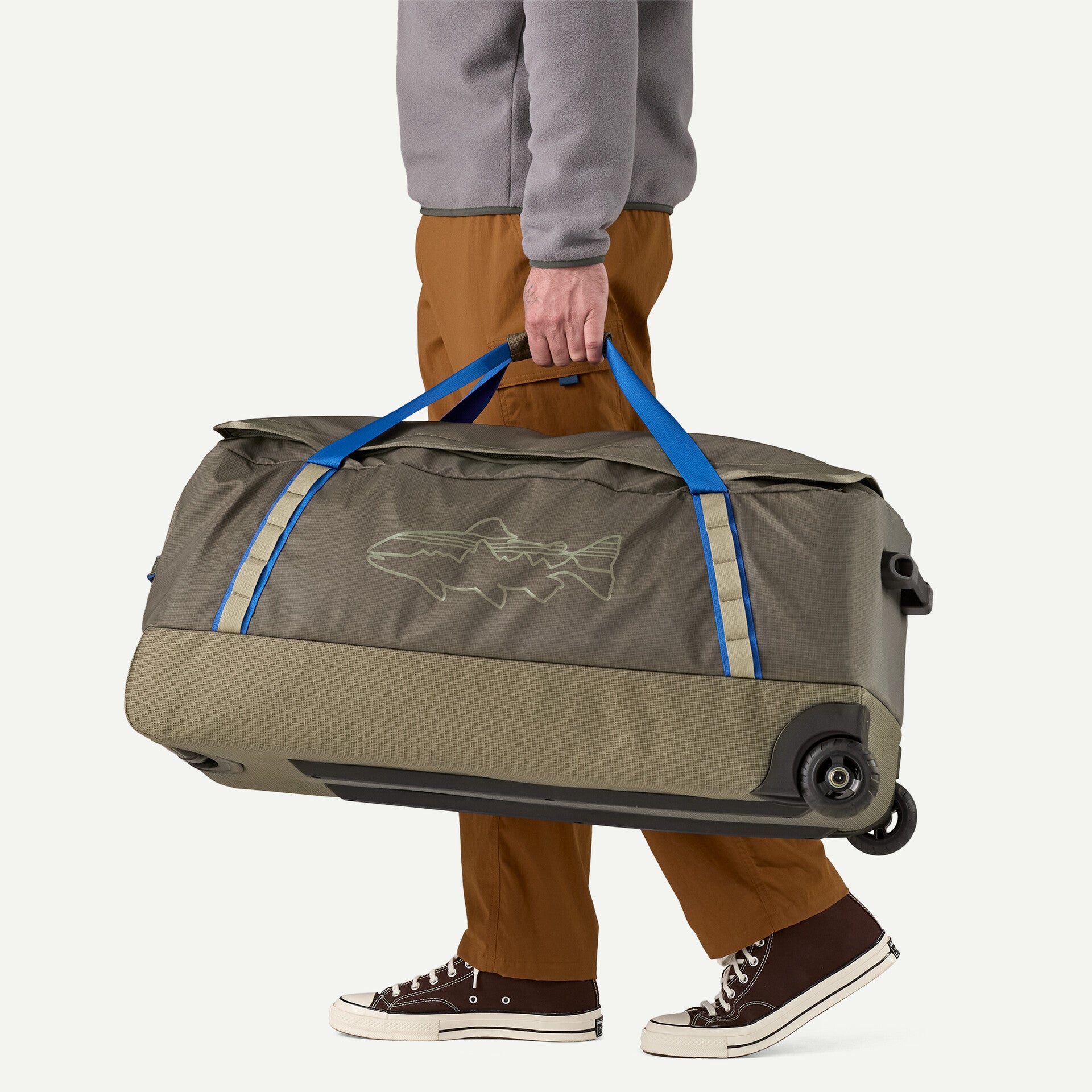 新品 patagonia BLACK HOLE WHEELED 100L Patagonia Black Hole Wheeled Duffel 100L