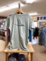 Yellowstone Angler Light Green Mayfly SS Shirt image 0