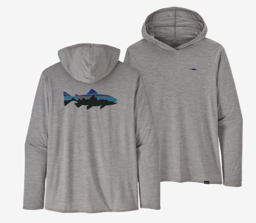 Patagonia Men's Capilene Cool Daily Graphic Hoody- Relaxed Fit image 2