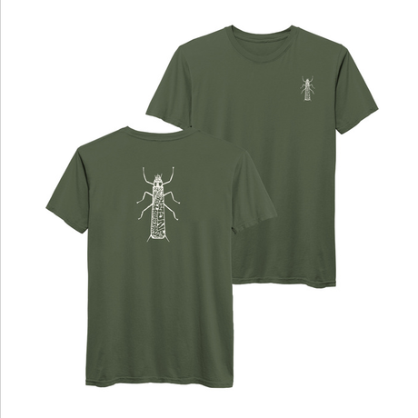 Yellowstone Angler Salmon Fly SS Shirt image 0