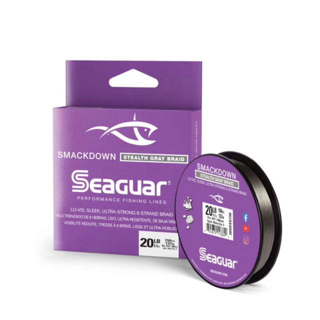 Seaguar Smackdown Stealth Gray Braid Line image 0