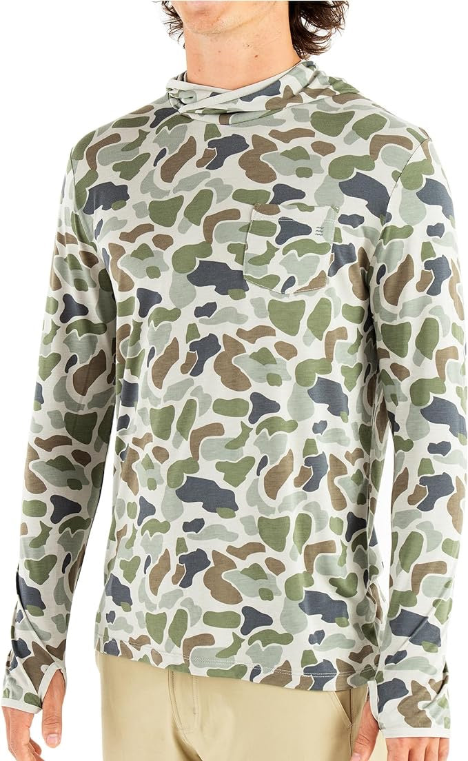 Free Fly Men's Bamboo Lightweight Hoody image 7