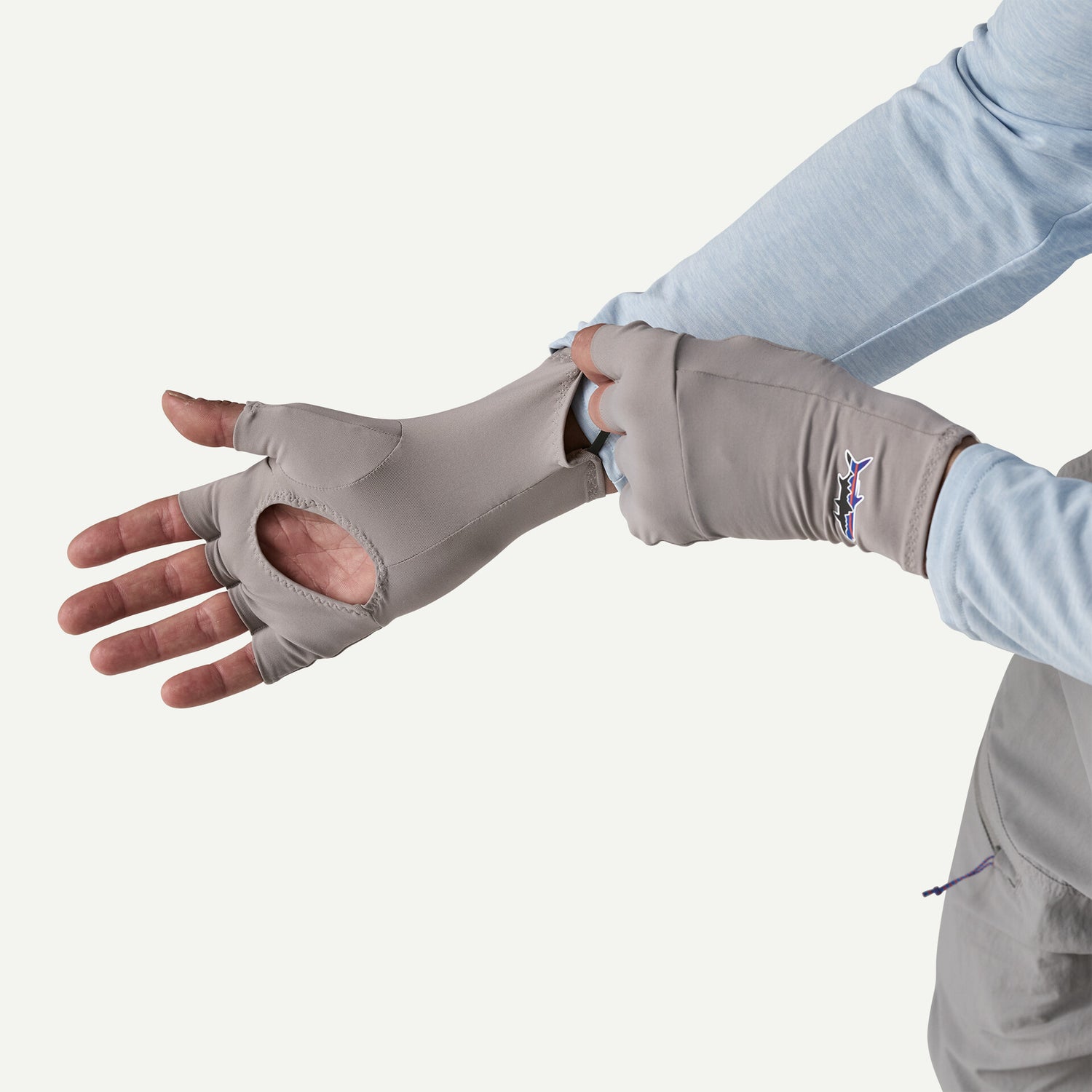 yellowstone handschuhe Patagonia Sun Gloves - Forever Grey