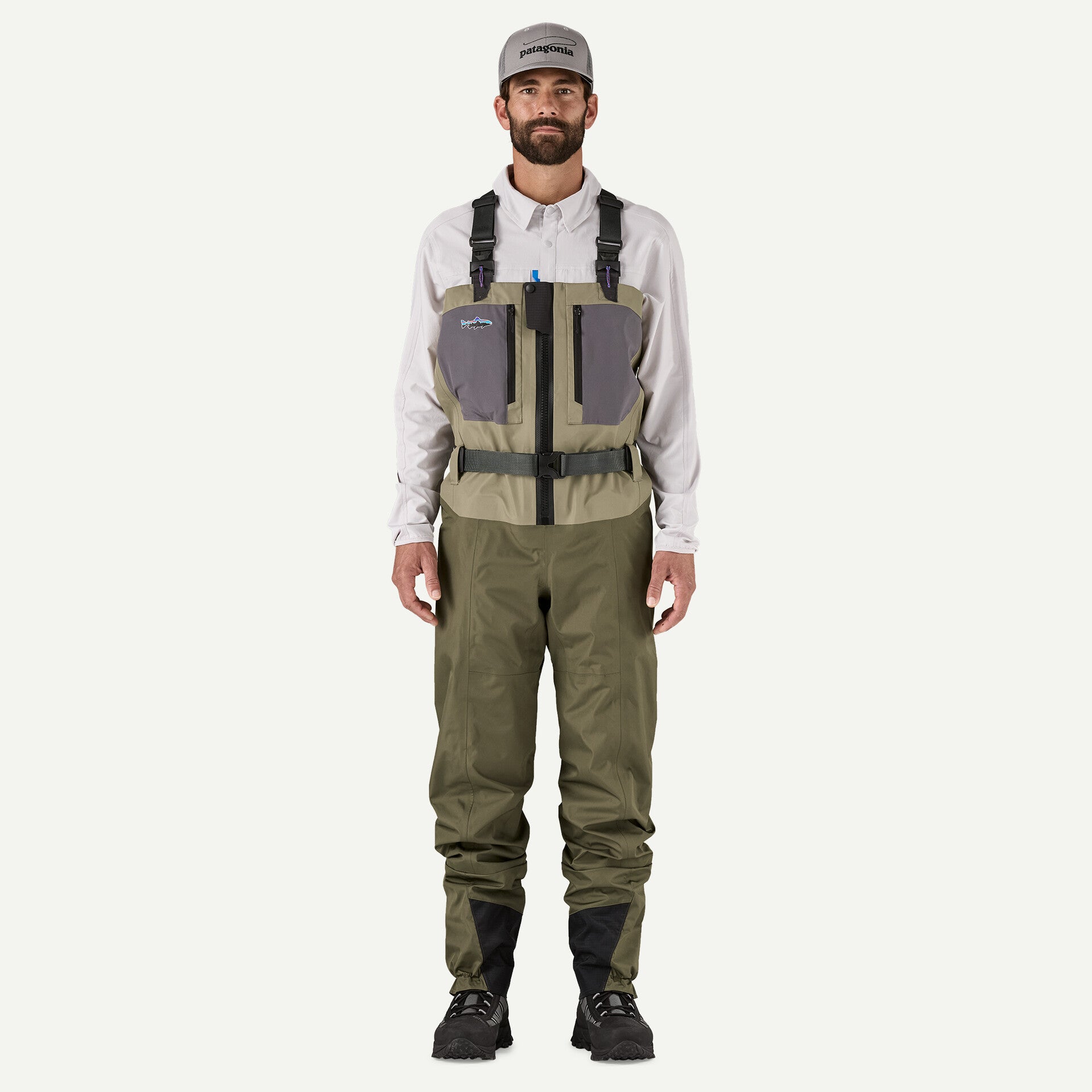 Patagonia Swiftcurrent® Traverse Zip-Front Waders M's