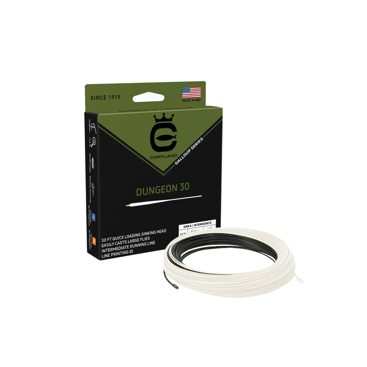 Cortland Dungeon 30 Fly Line
