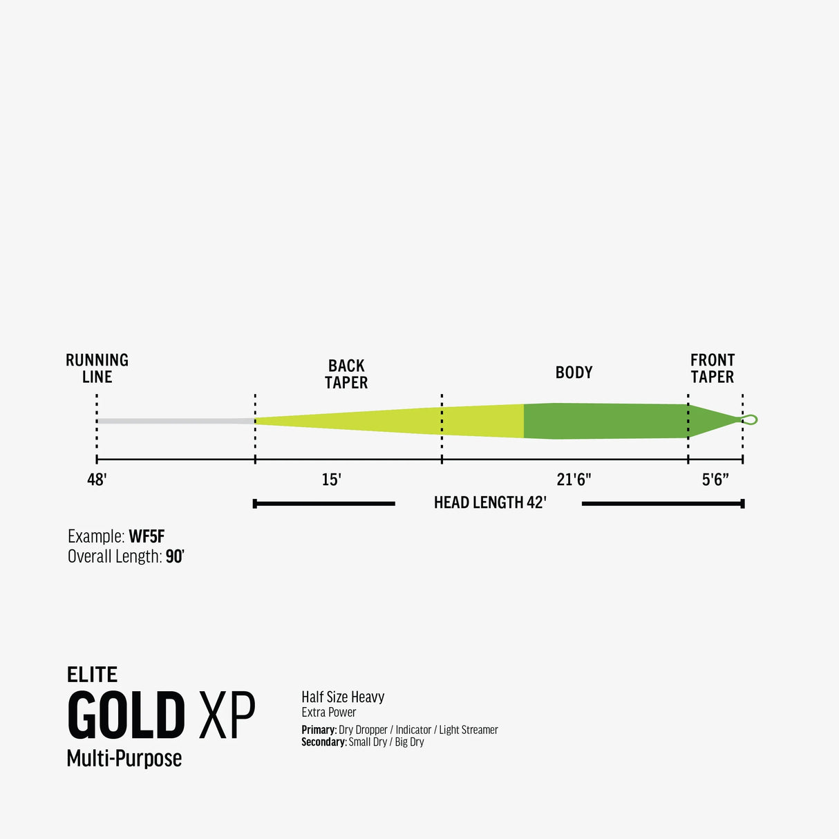 Rio Elite Gold XP Fly Line